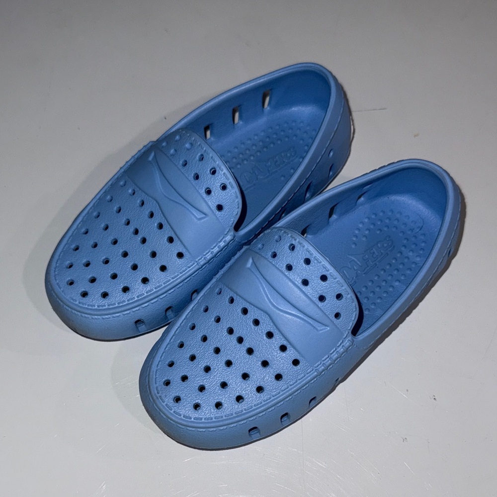 Charming Blue Kids Dress Shoes